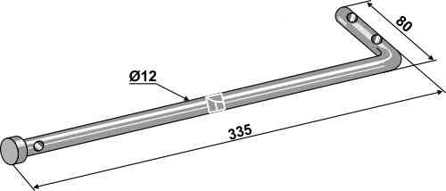 Fixing lever