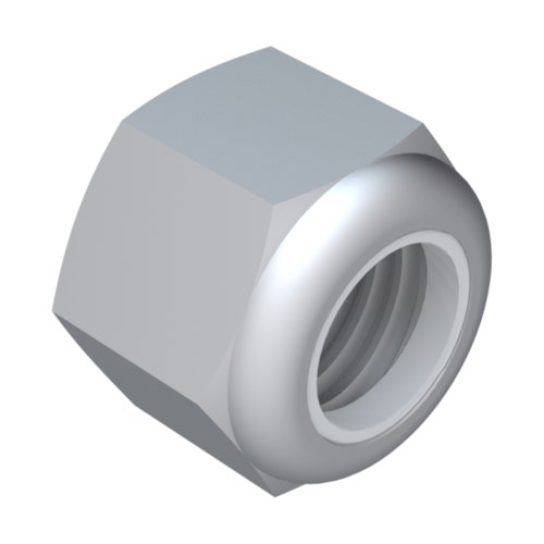 Locknut - 5/8-11 esna yellow