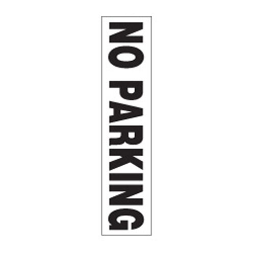 Decal - sign no parking