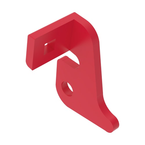 Bracket - scraper rh