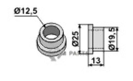 Internal bush 63-dop-62