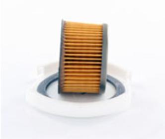 Fuel filter cartridge metal