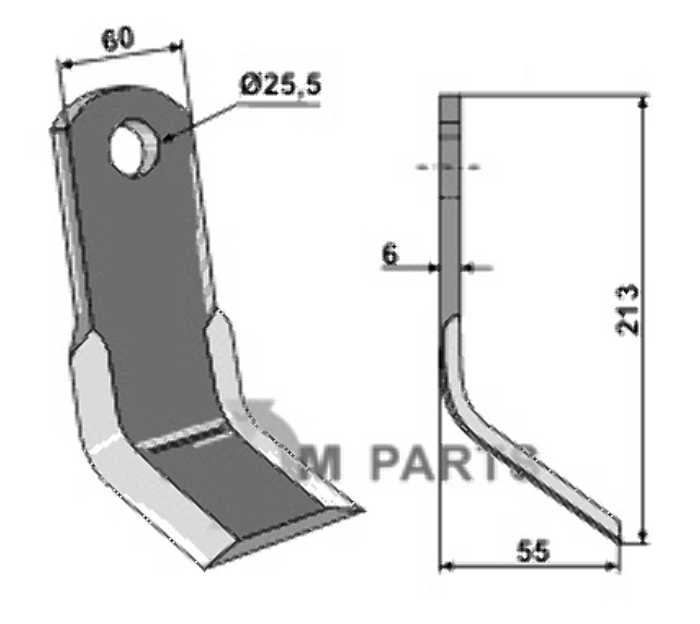 RDM Parts Y-blade