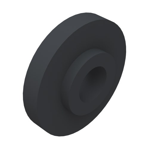 Bushing - rubber - flanged