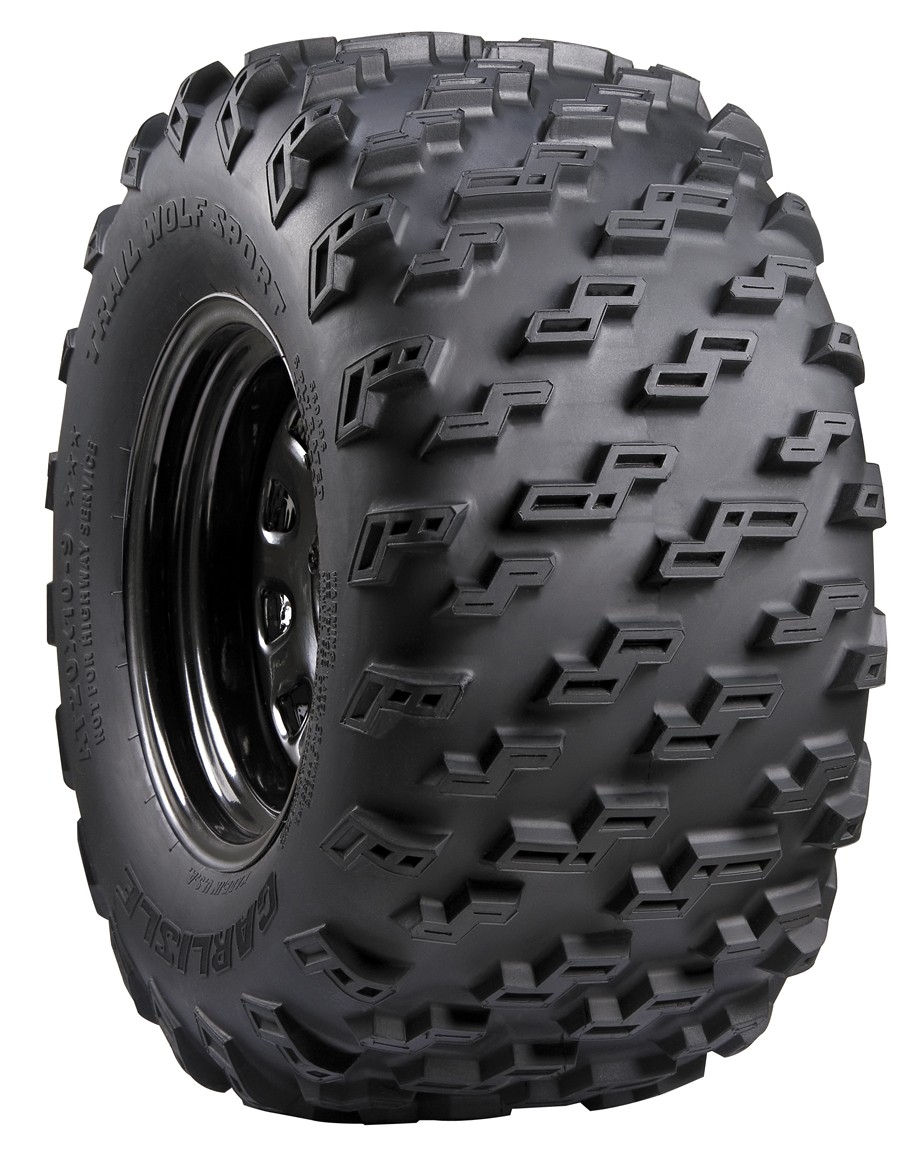 Discontinued - tire - at22x7-10 (6 ply) carlisle trail wolf sport