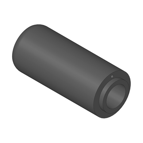 ROLLER - 2 SOLID UHMW END