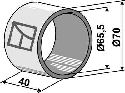 Ring lose für Hartholzlager