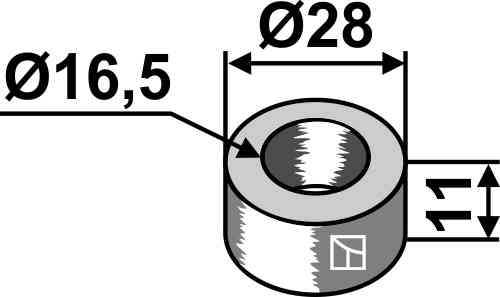 Bøsning 63-fis-92