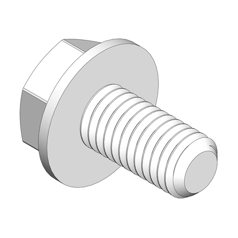 Bolt - hex hd M8-1.25 x 15