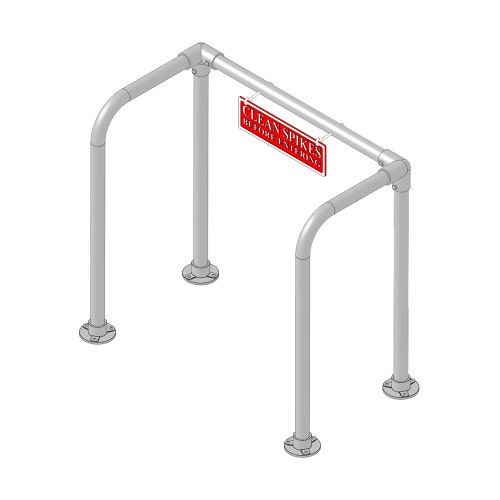 Single hand rail