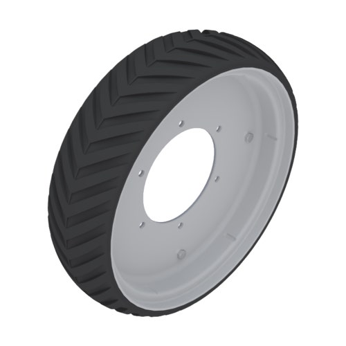 Wheel kit - 16x4-12 semi-pneu