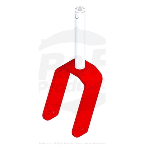 Caster fork -