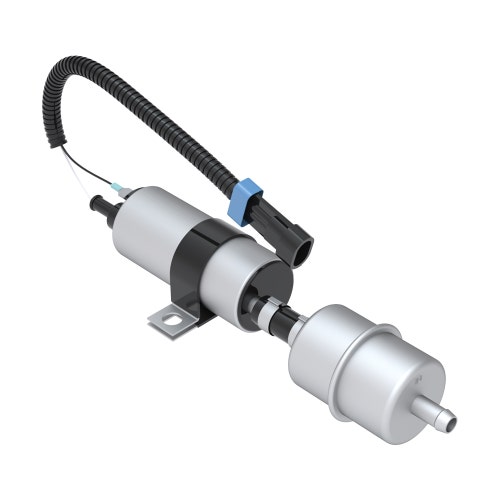 Fuel pump and filter assy