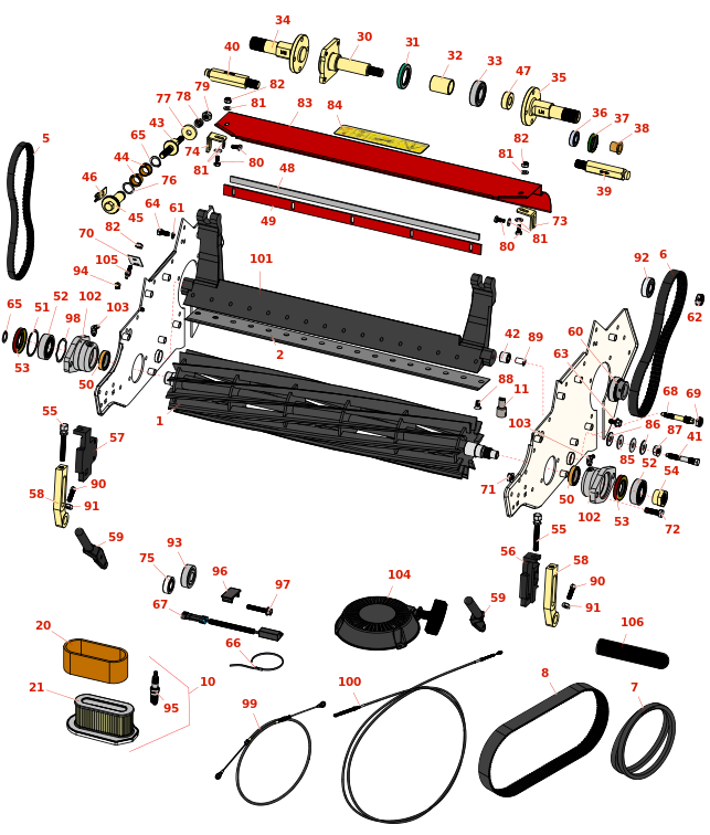 Toro Greensmaster 2600 Reel & Bedknife