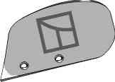Streichblech - links geeignet für Massey Ferguson MF3940502