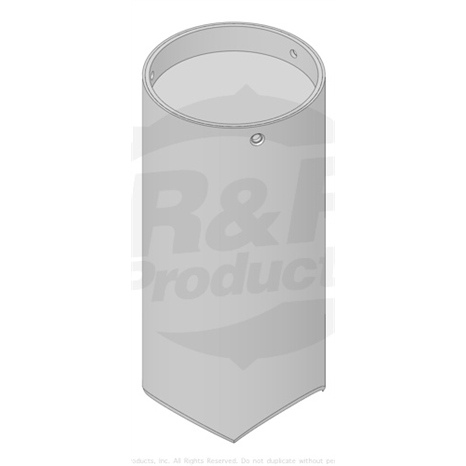Hole cutter blade - 7" inside sharpened