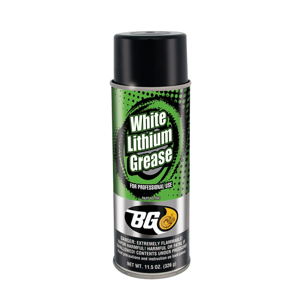 White litium grease