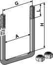 Stirrup bolt - M10x1,5