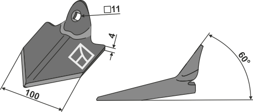 Jointer fitting for Einböck 15.264.01
