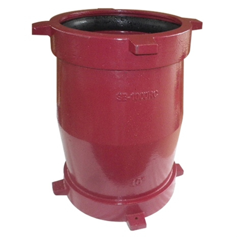 Leemco adapter - 8 x 14 flange x bell