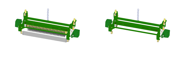 John Deere 8500 Reel Mower Complete Verti Cut Unit