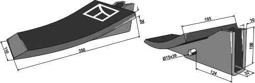 Share fitting for Kotte TMZ1