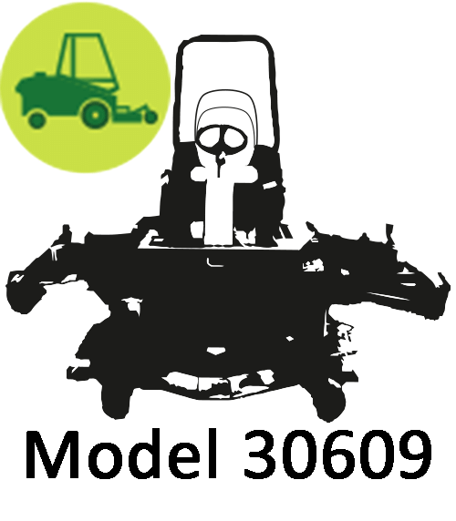 Toro rotary mower Groundsmaster 4000D - Model 30609 base machine  parts
