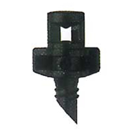 Emitter - single jet 360 black pkg/25