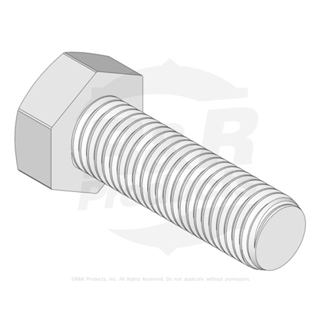Bolt - hex hd 5/16-24 x 1