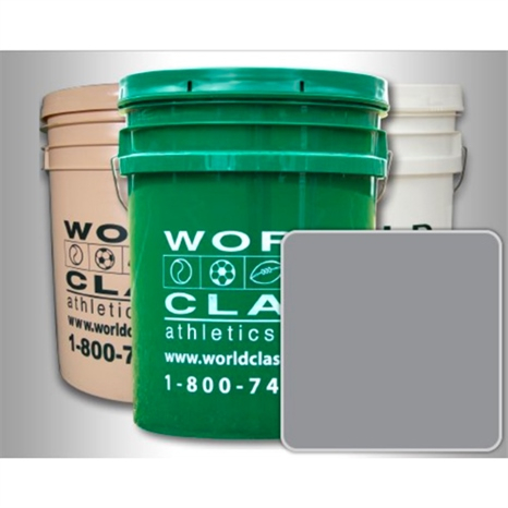 World class removable artificial turf paint - silver/gray - 5 gal World class removable artificial turf paint - silver/gray - 5 gal