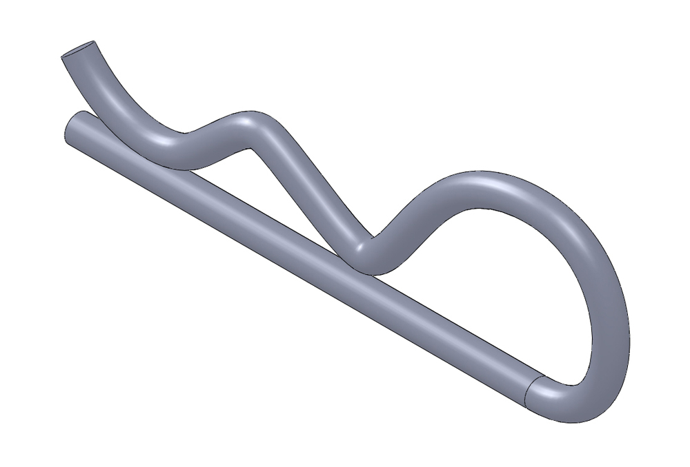 Hitch pin - 7/16- 3/4 shaft
