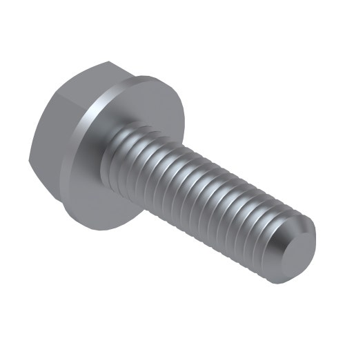 Bolt - serrated washer hd