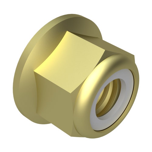 Locknut - flanged nyloc