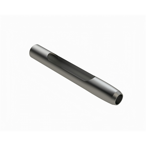 Alloy hollow side-eject tine - .750mt x 5.550l x .670od