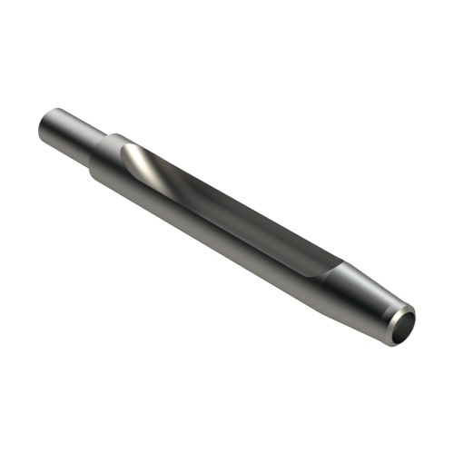 Legering bearbejdet side-udkast prikketand med hårdmetal spids - .375mt x 4.500l x .400od