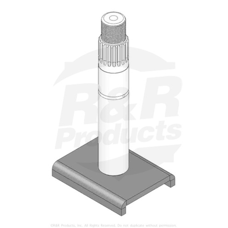 Shaft - spindle assy