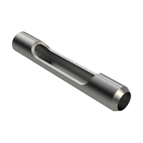 Alloy side-eject spoon - 3/4 closed