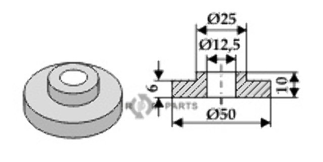 External bush 63-ind-901