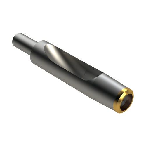 Legering bearbejdet side-udkast prikketand med hårdmetal spids - .375mt x 3.500l x .545od
