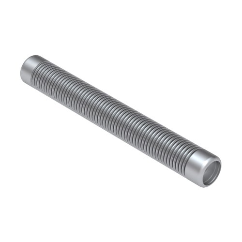 Roller tube - grooved 2.5 x 18