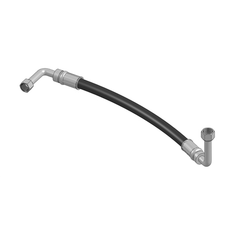 Hydraulic hose assy - valve to pump