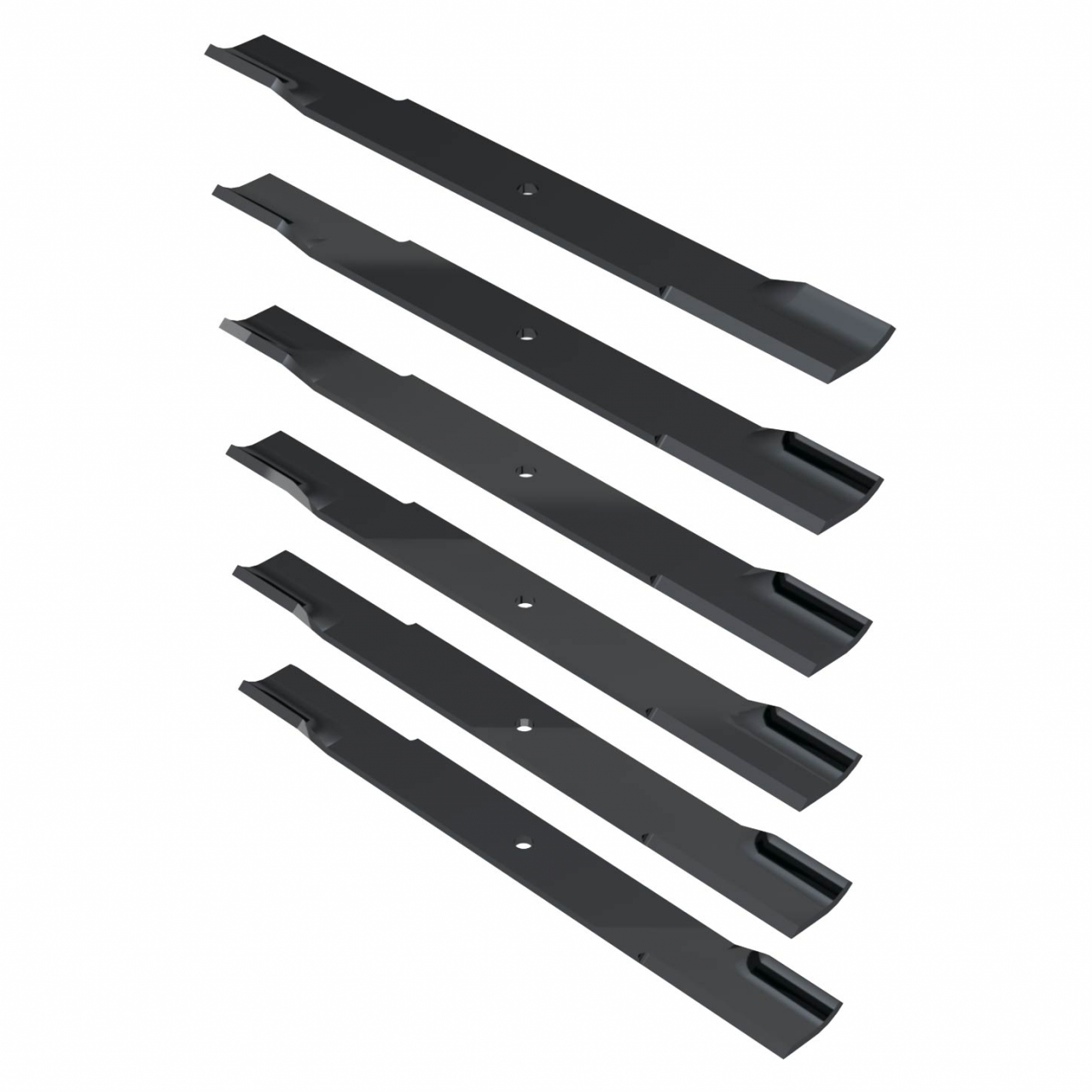 Mower blade kit - 24.5 in low-flow set/6
