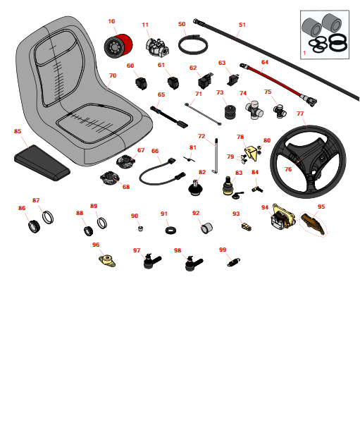 Toro Multi-Pro 1750 traction unit