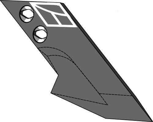 Schar-Vorderteil 15mm - rechts geeignet für Eberhardt 300336