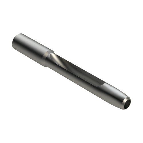 Legierung bearbeitet Seite-Auswurf Zinken - .500mt x 4.000l x .370od