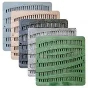 12" Square Wave Grates