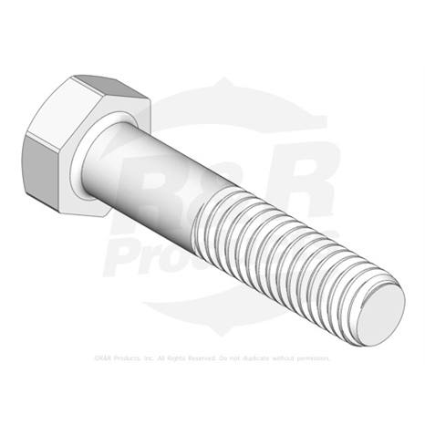 Bolt - hex tap 5/16-18 x 1-1/2
