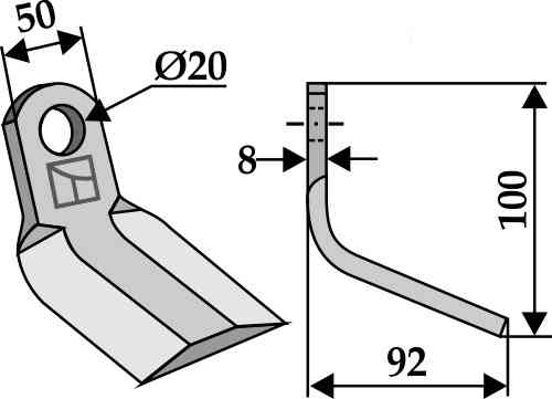 RDM Parts Y-blade