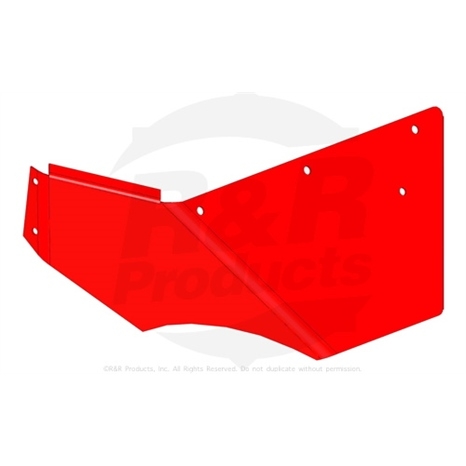 COVER SHIELD - VALVE - RED