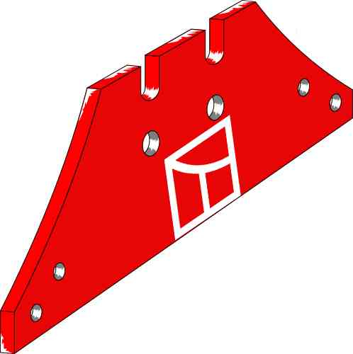 Landside - 570mm passer til Kverneland KK073608 - A133397394